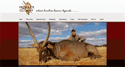 Desktop Screenshot of africahuntingoutfitters.com
